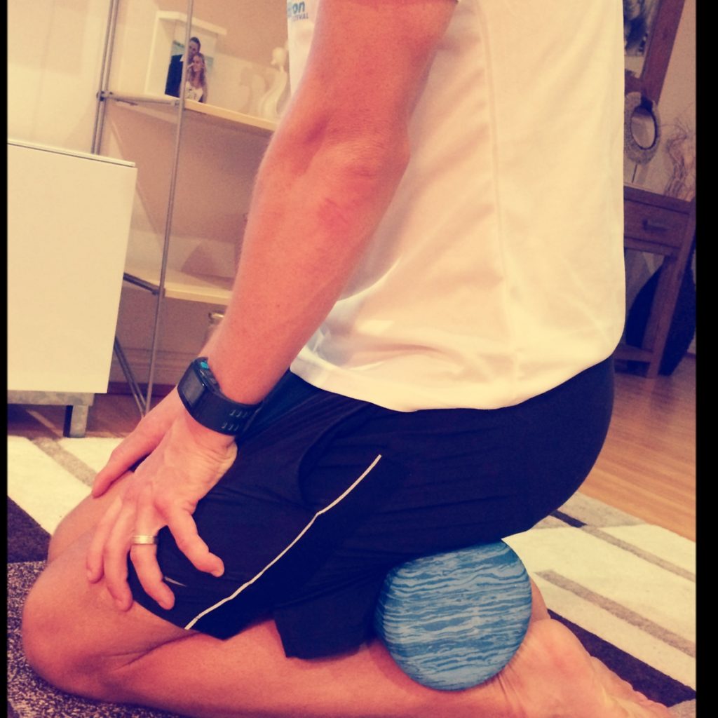 Brad Beer foam roller running exercises
