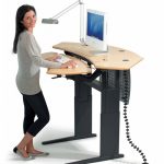 POGO Physio standing up desk