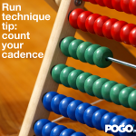 running technique cadence POGO Physio