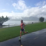 Caroline Steffen Cairns 70.3 Triathlon running
