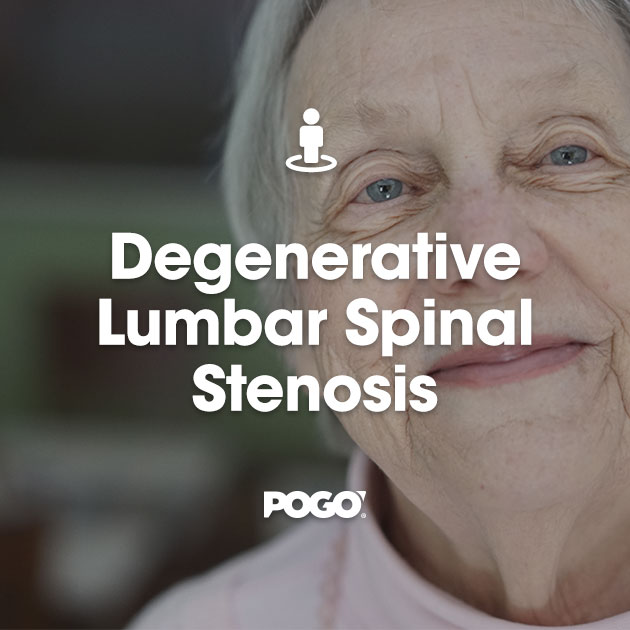 Close up on spinal stenosis