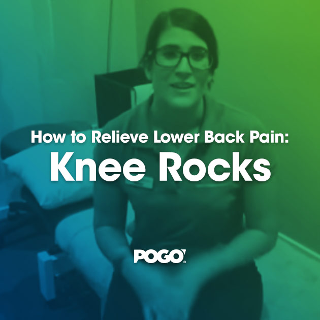 How to Relieve Lower Back Pain Knee Rocks POGO Physio Gold Coast