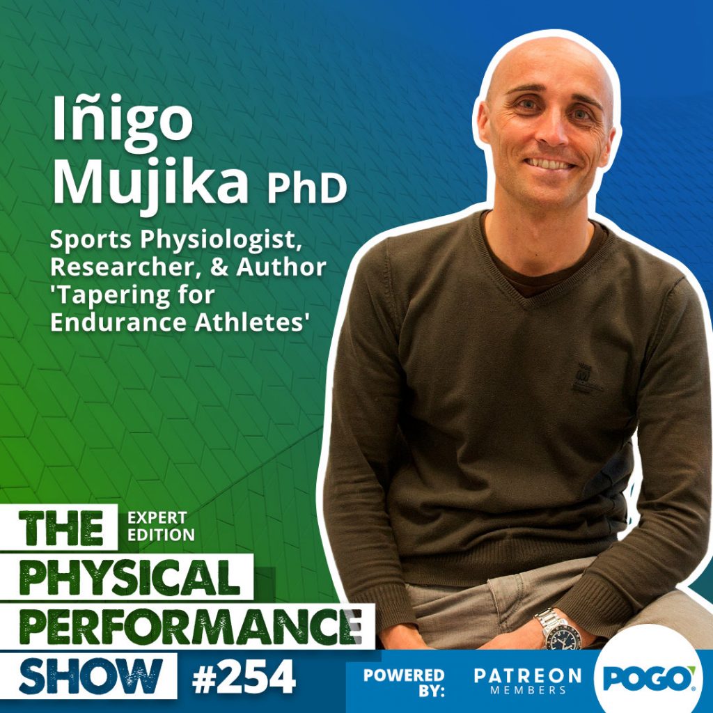 Borger Drik vand plan The Physical Performance Show: 'Tapering for Endurance Athletes'. Inigo  Mujika (PhD) Sports Physiologist, Researcher, & Author. | POGO Physio Gold  Coast