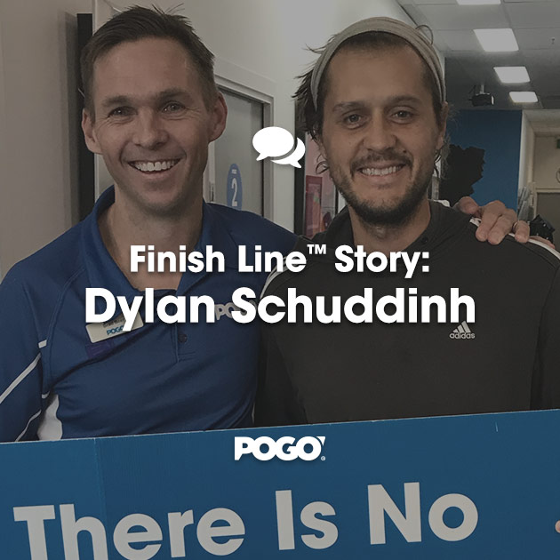 Finish Line Dylan Schuddinh
