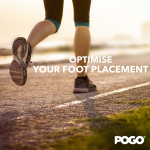 foot placement running technique POGO Physio
