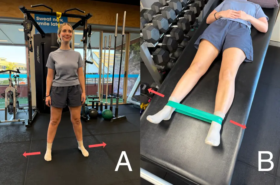 low load isometric exercise examples