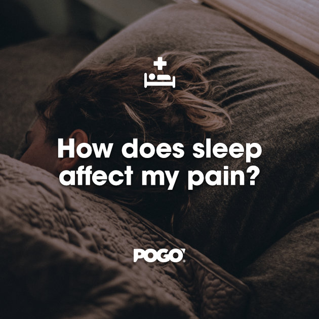 How does sleep affect my pain