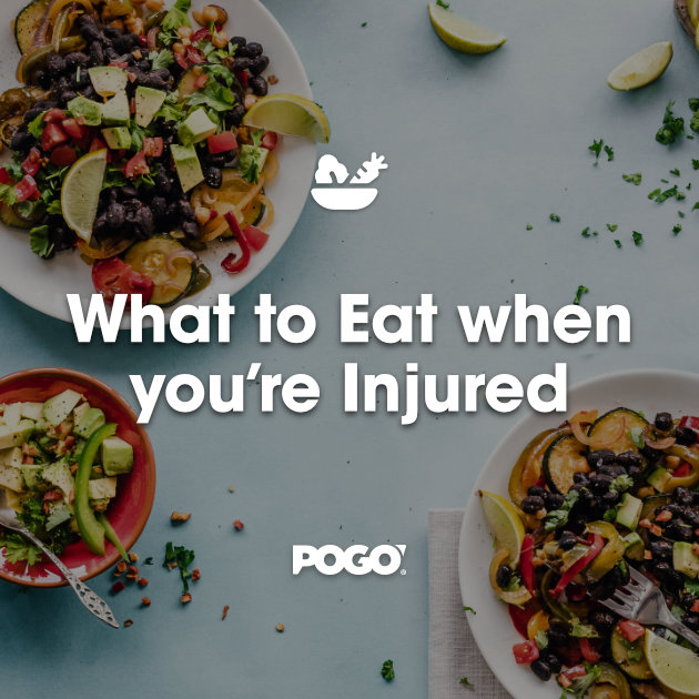 What to eat when you're injured
