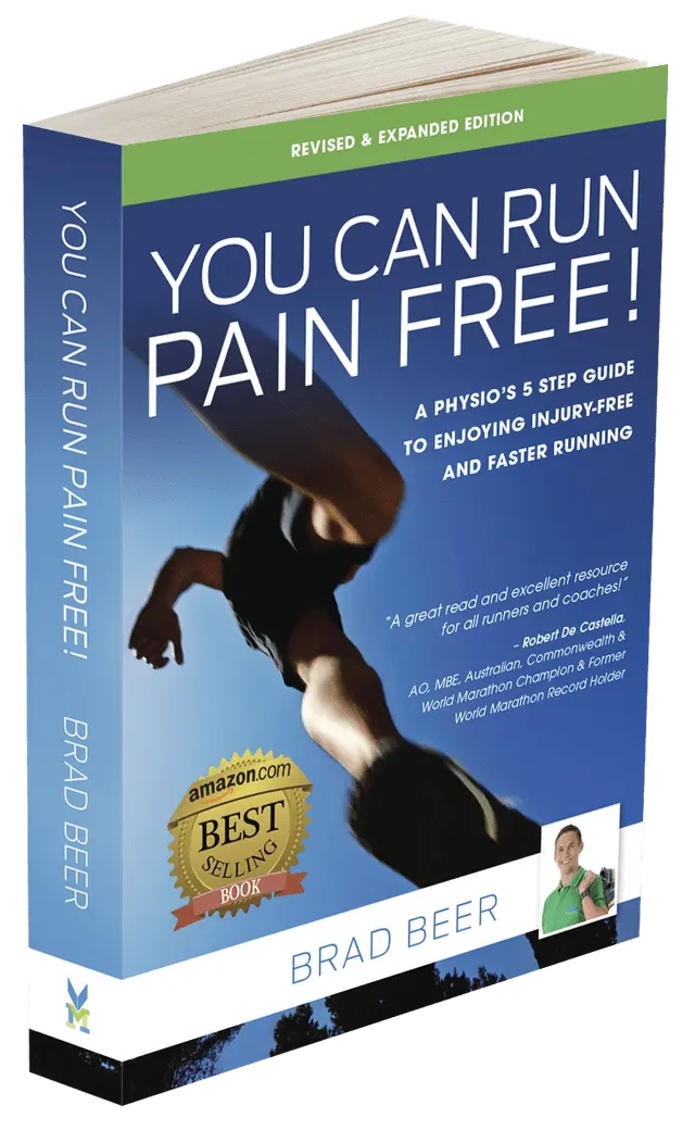Product photo of you can run pain free book